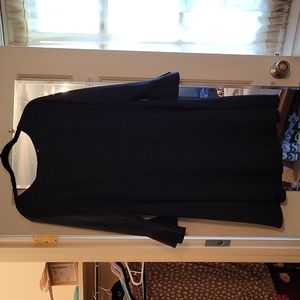 XL black dress